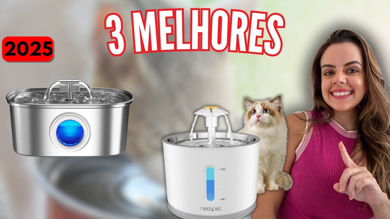 Bebedouros para Gatos em 2025 - Os MELHORES para não ter DOR DE CABEÇA!