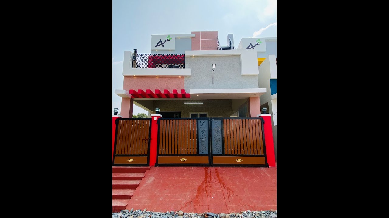 3BHK DUPLEX MODEL HOUSE FOR SALE IN  COIMBATORE, VEERAPANDI AREA. AMOUNT - 60 LAKHS.