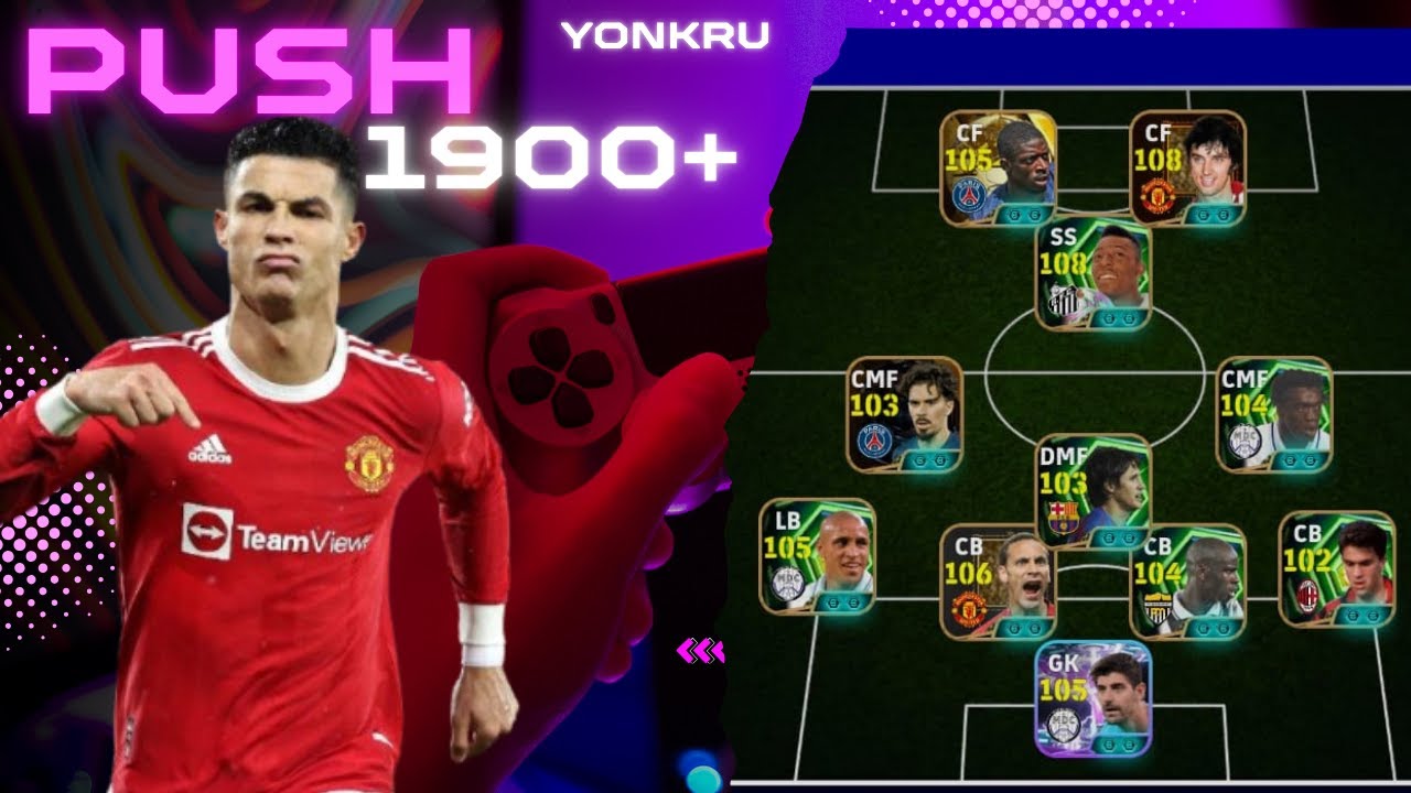 PUSH TERUS SAMPAI 1900 - EFOOTBALL MOBILE