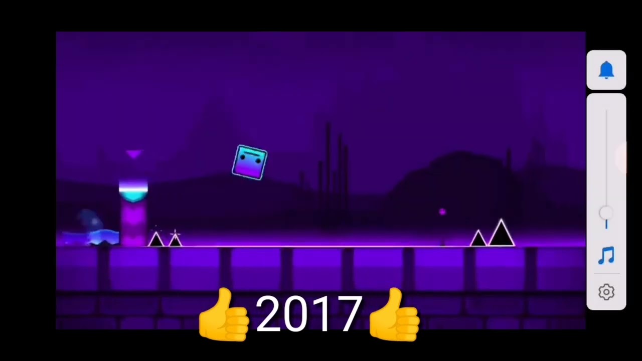Evolution of Geometry dash 2013 2021