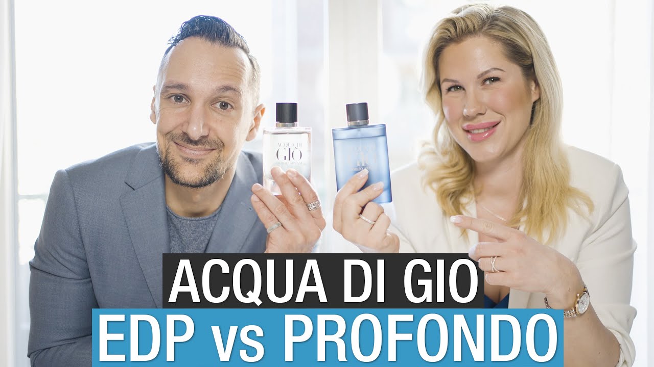 ARMANI ACQUA DI GIO EAU DE PARFUM VS PROFONDO! 👌 Which Armani Men’s Fragrance Do We Like The Most?