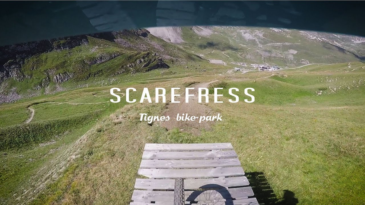 Riding double black trail ? | Scarefress, Tignes Bike-Park