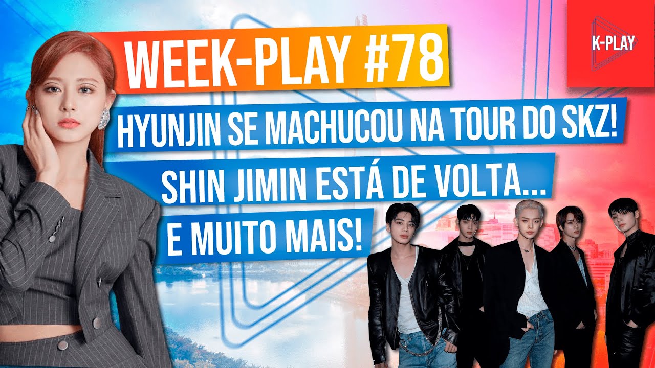 HYUNJIN SE MACHUCOU NA TOUR DO SKZ! SHIN JIMIN ESTÁ DE VOLTA! E MUITO MAIS!