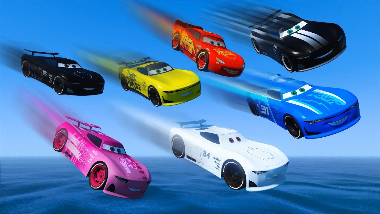 Cars Party Next Generation Cars 3 Apple ICar Cam Spinner Rich Mixon Jackson Storm McQueen & Friends
