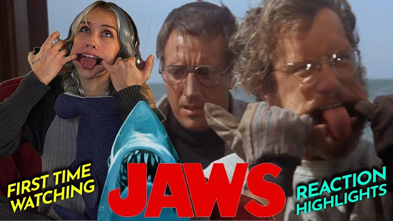 Nicki off the hook for JAWS (1975) Movie Reaction FIRST TIME WATCHING [Reissue]