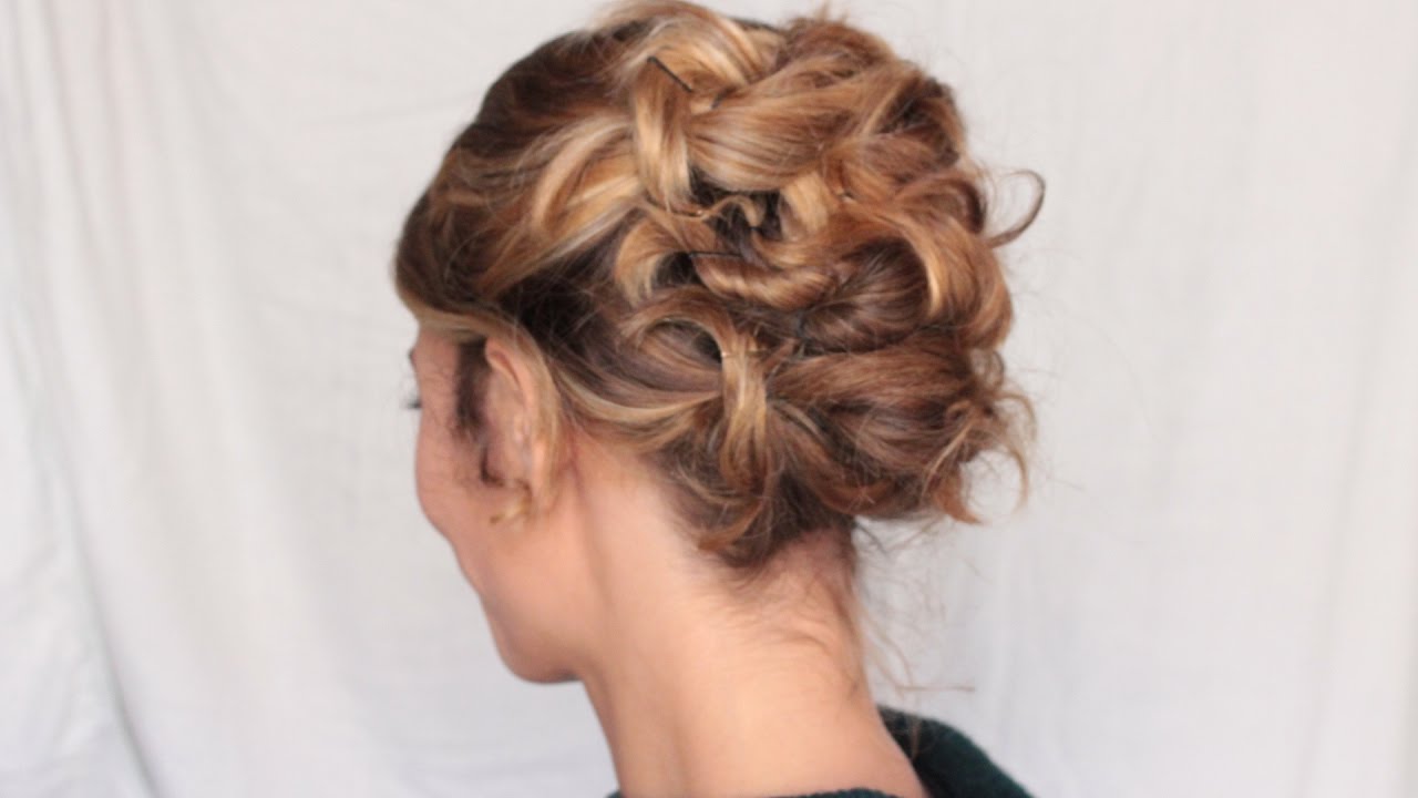 Chignon facile à partir de 6 couettes ✨ Marion Blush