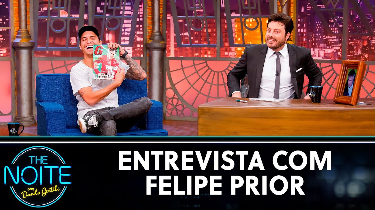 Entrevista com Felipe Prior | The Noite (27/04/21)