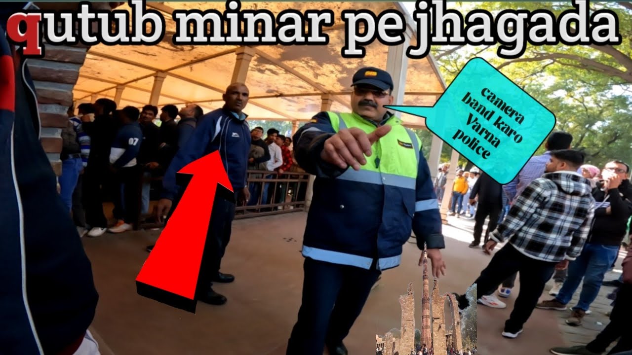 Qutub minar per jhagada manmani chal Rahi Hai inki||AMG Rider 1000 