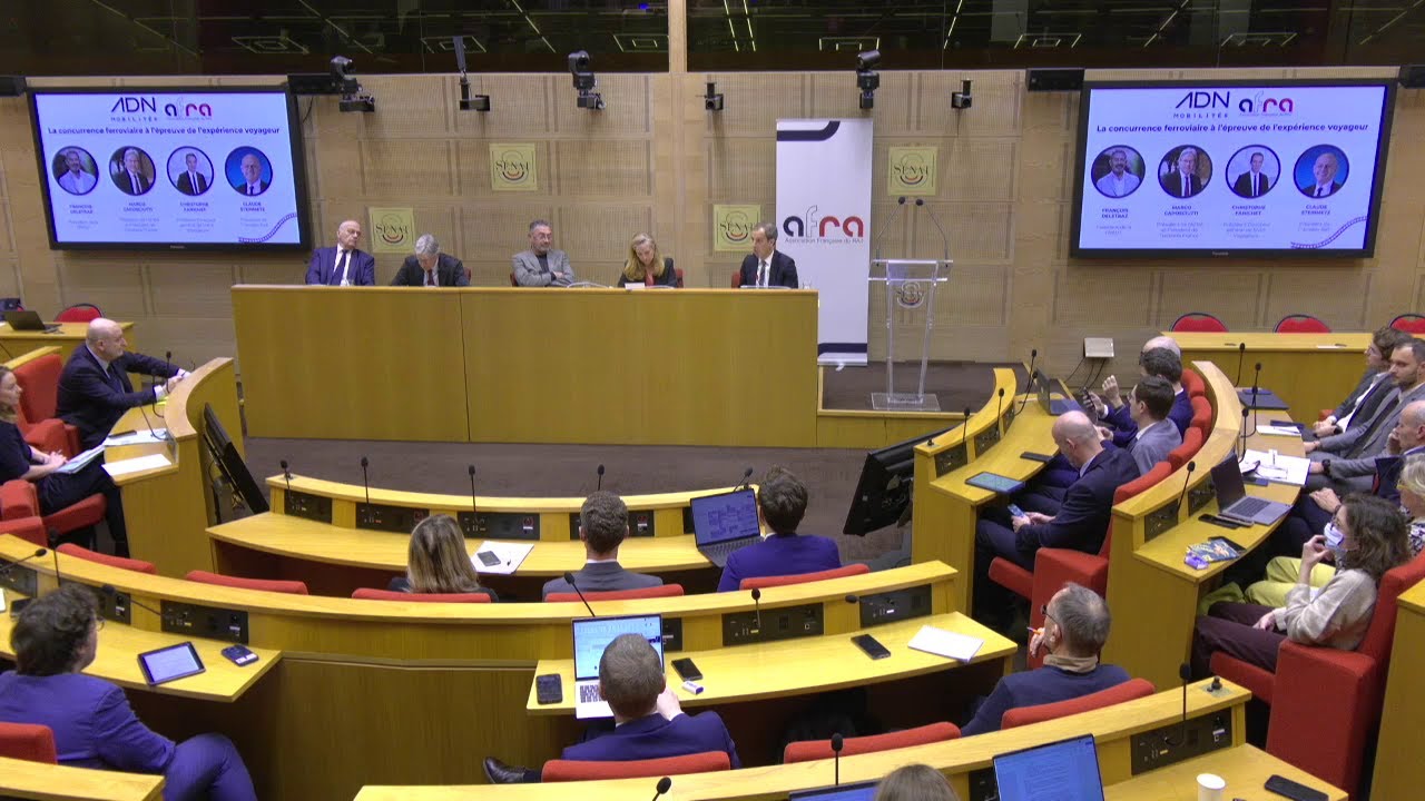 La concurrence ferroviaire à l’épreuve de l’expérience voyageur - Colloque ADN Mobilités-AFRA 2026