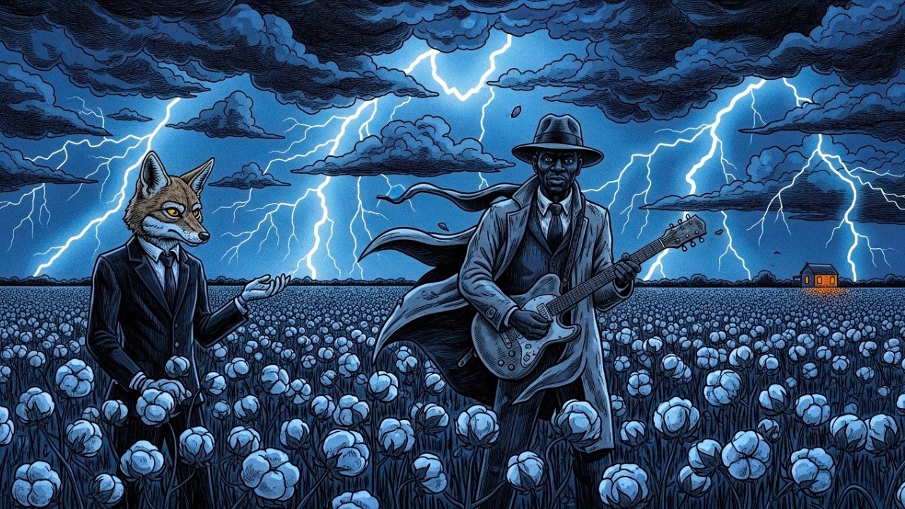 Deep & Dark Southern DELTA BLUES - Haunted Rhythms from the Muddy Banks 🎸🌑