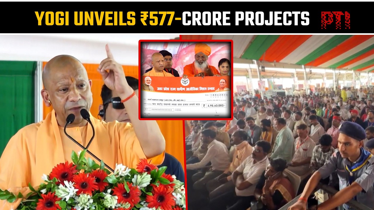 Yogi Adityanath launches ₹577-crore projects, rolls out welfare benefits in Unnao
