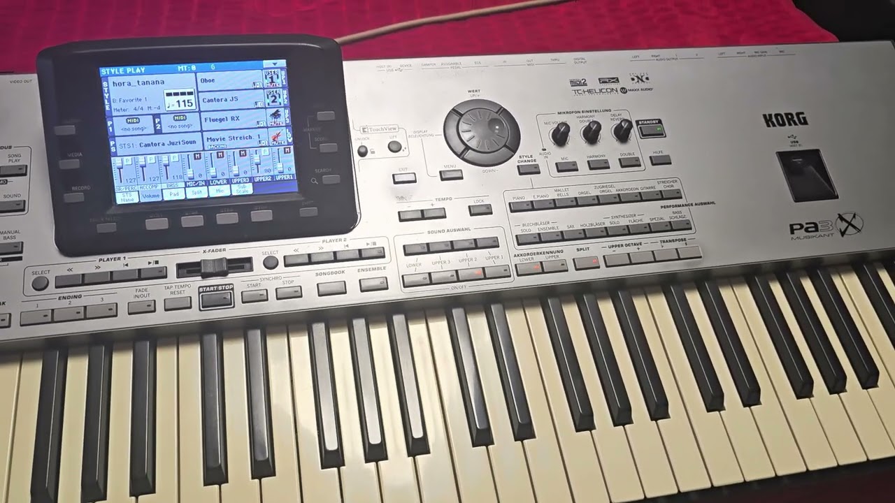 Set Korg pa3x 2025