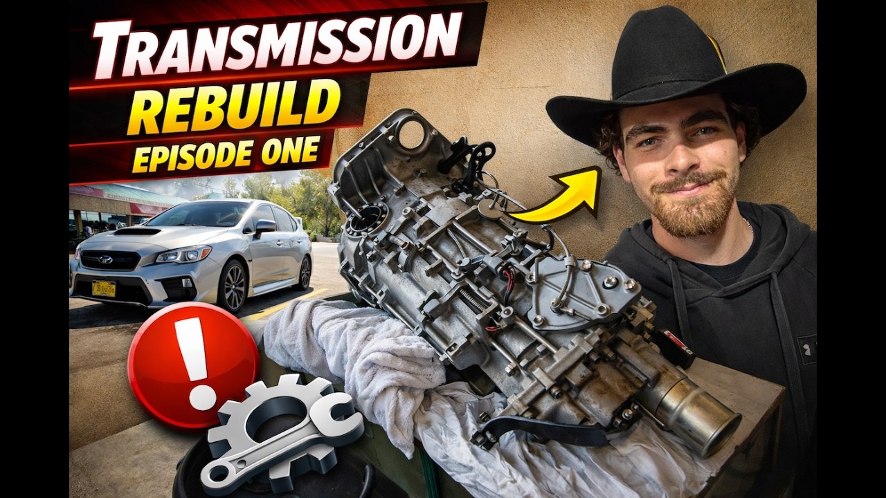 2020 WRX Transmission Rebuild Episode 1 (The Tear Down)