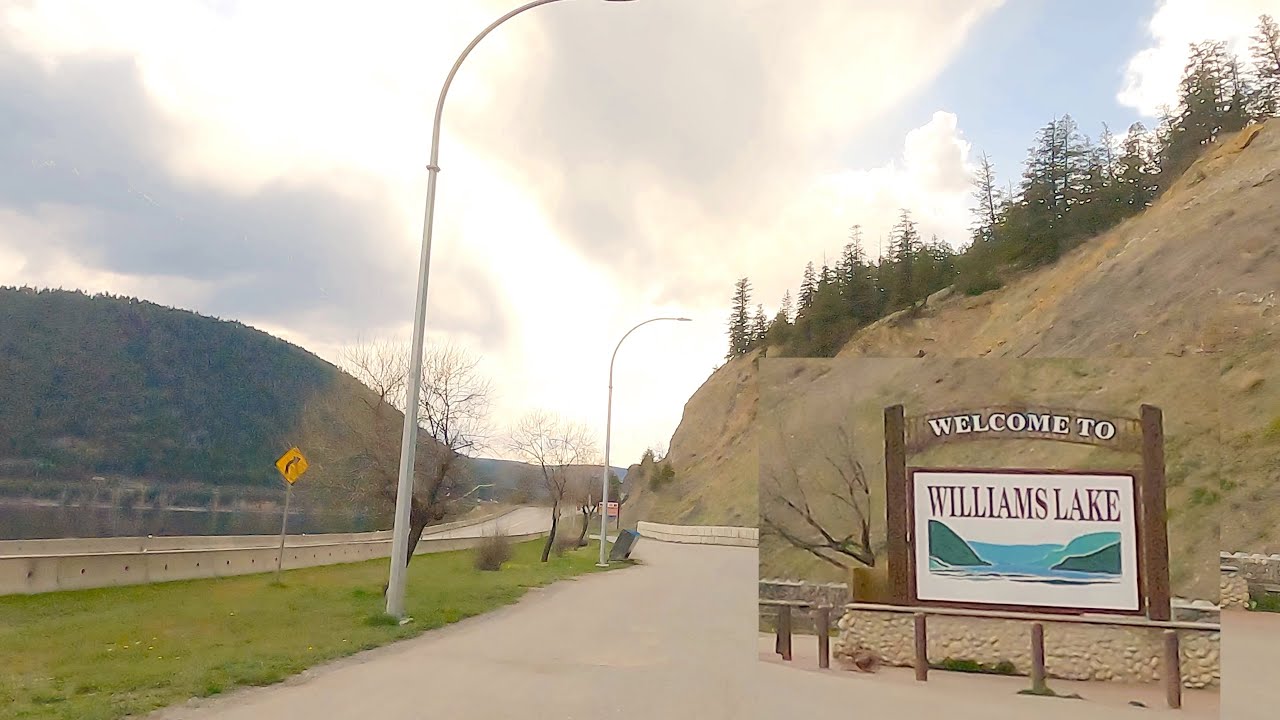 Driving to WILLIAMS LAKE BC Canada - Spectacular Cariboo Highway 97
