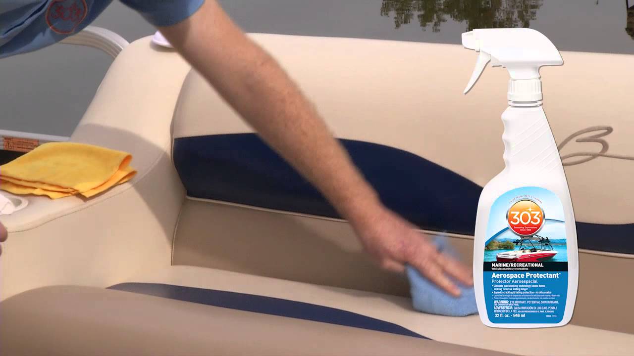 Boat Protection with 303 Aerospace Protectant and Multi-Surface Cleaner