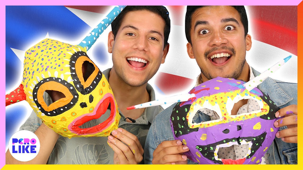 Puerto Ricans Try Making Vejigante Masks For The First Time