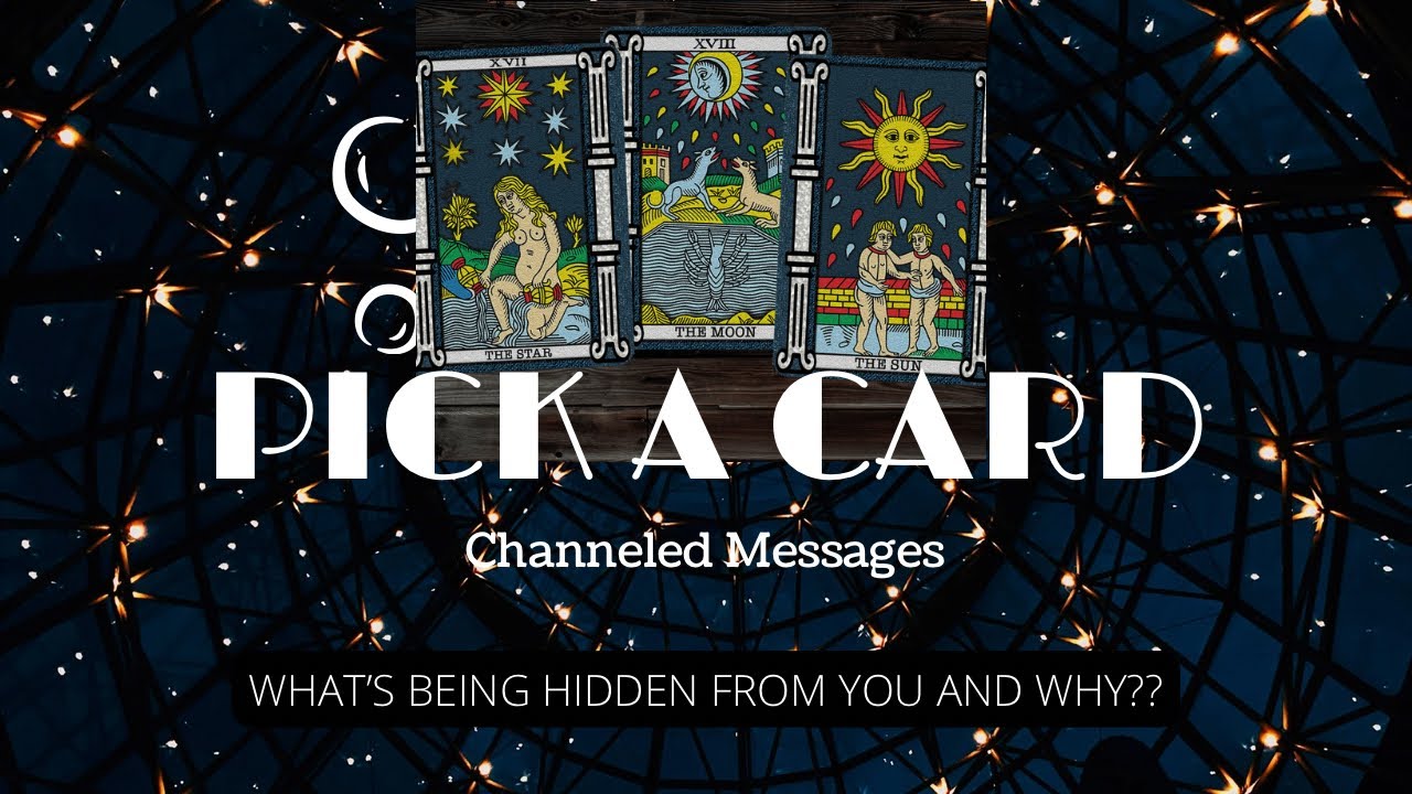 Pick-a-Card| *WHAT’S BEING HIDDEN FROM YOU AND WHY?* ❤️‍🩹 *Very Accurate* Tarot Reading 🎯