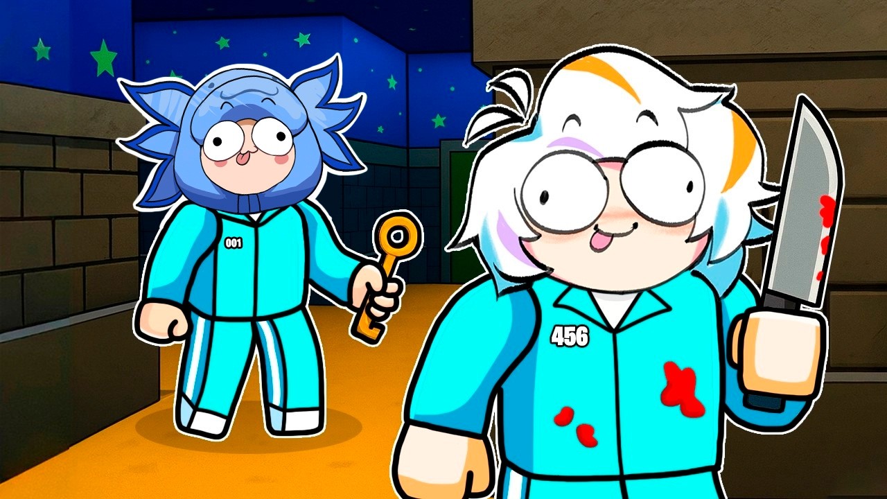 SOBREVIVE A LOS JUEGOS DEL CALAMAR 3 CON MI HERMANO PEQUEÑO COMPLETO (SQUID GAME ROBLOX)