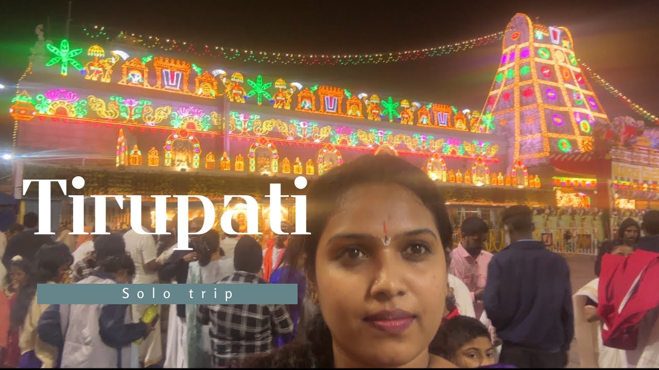 First Time Solo Trip to Tirupati | ವೈಕುಂಠ ದ್ವಾರ ದರ್ಶನ | Tirupati Vlog | @Ramyadevuvlogs 