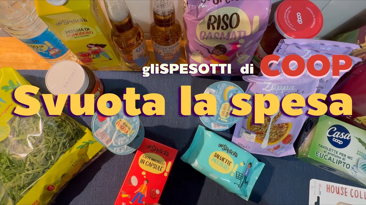 Primo svuota la spesa del 2026!