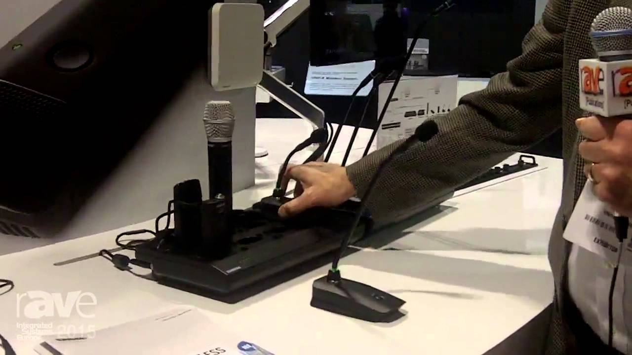 ISE 2015: Shure Exhibits its Microflex Wireless Enterprise-Scale Microphone System