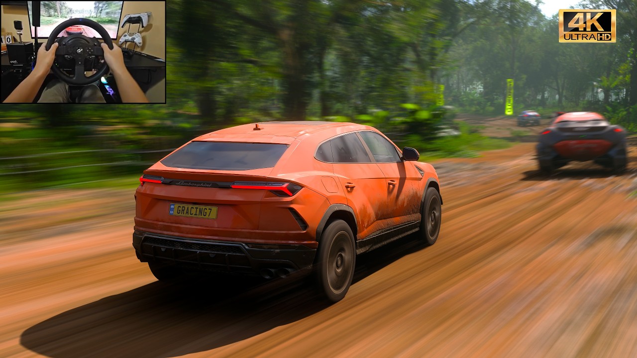 950HP Lamborghini Urus Offroad | Forza Horizon 5 | Thrustmaster T300RS GT Gameplay