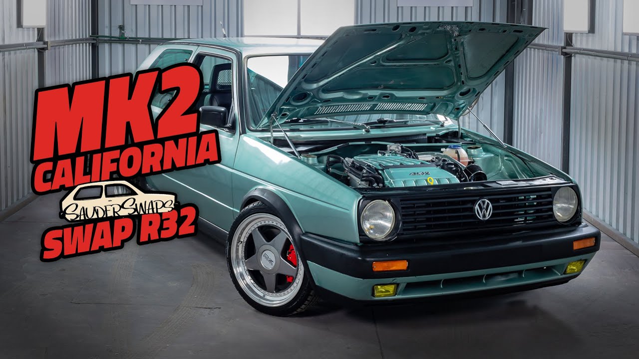 Golf MK2 Swap R32 California | Swap Terminado | SauderSwaps