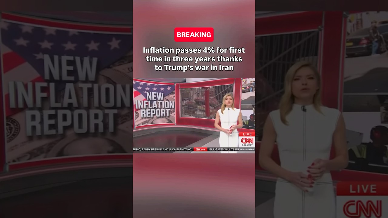 Inflation passes 4% for the first time in three years thanks to Trump&rsquo;s war in Iran