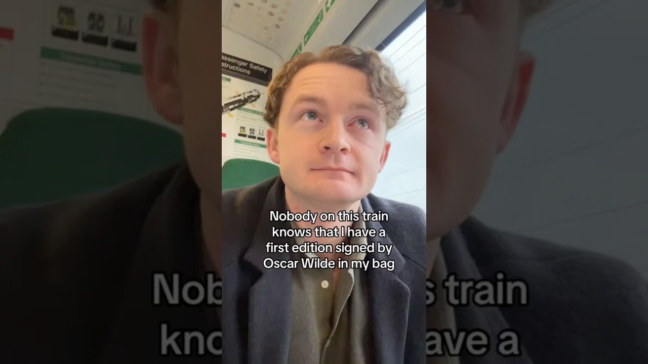 Taking Home A SIGNED Book By Oscar Wilde