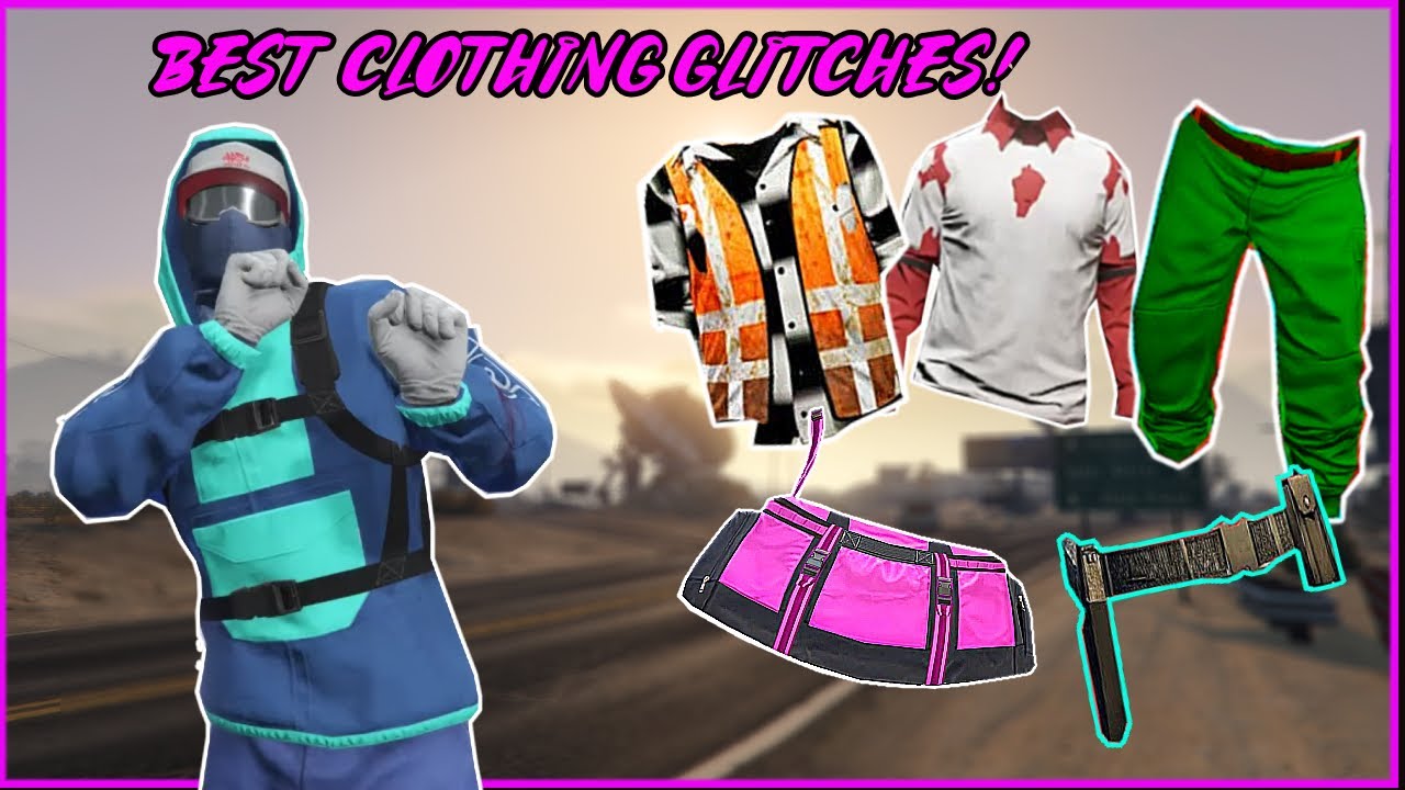 GTA 5 ONLINE TOP 10 CLOTHING GLITCHES AFTER PATCH 1.51( Duffel Bags, CEO Vest, Joggers)