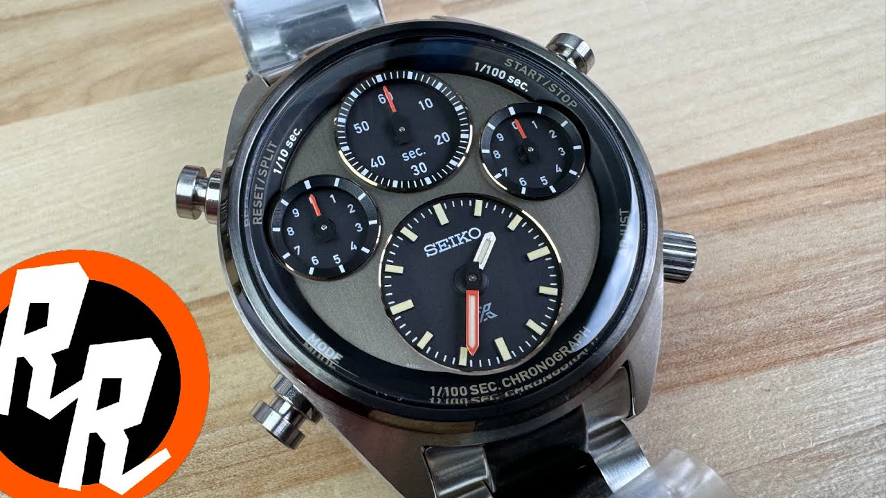 Seiko SFJ005 Limited Edition Prospex SpeedTimer (часы TriFecta)