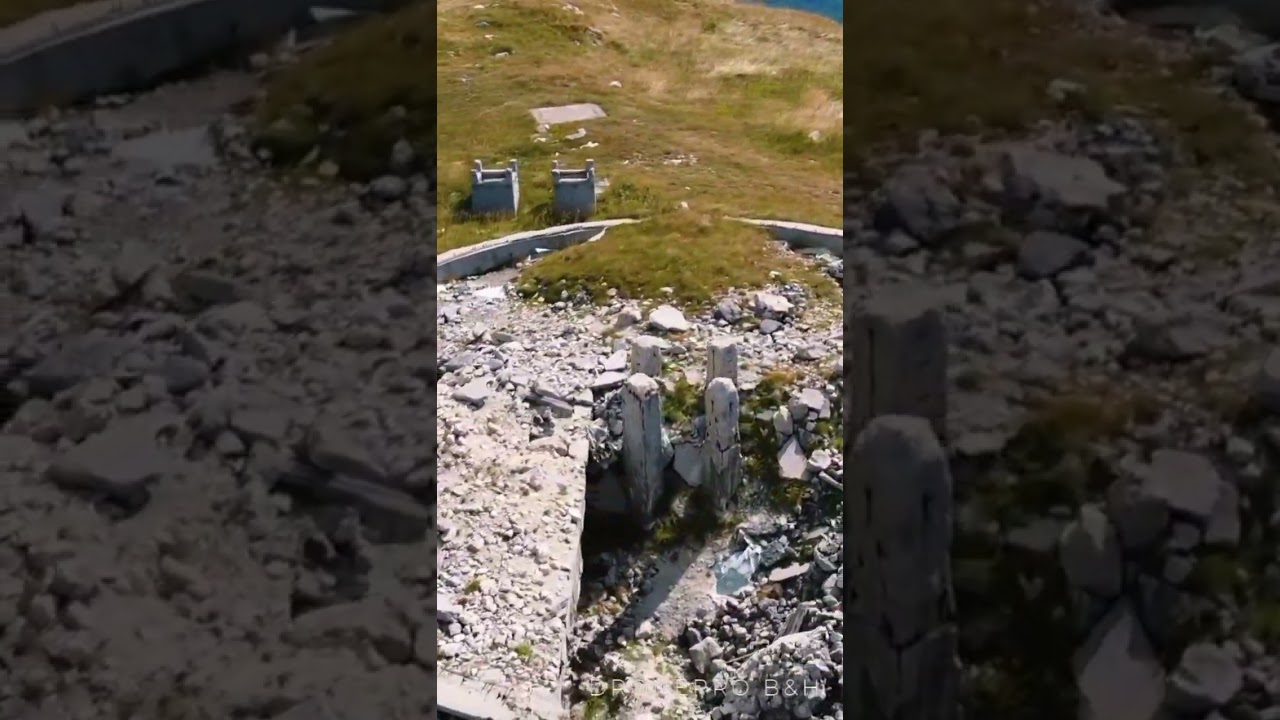 [4K] Vojni objekti JNA na Jahorini, vrh Ko&scaron;uta.