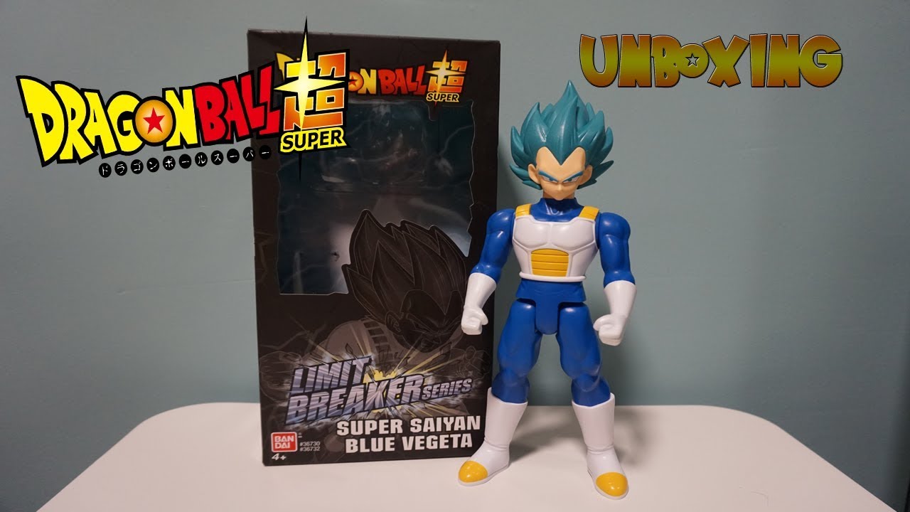 Figura VEGETA SUPER SAIYAN BLUE - LIMIT BREAKER SERIES #2 | BANDAI | UNBOXING de COMPRAS DRAGON BALL