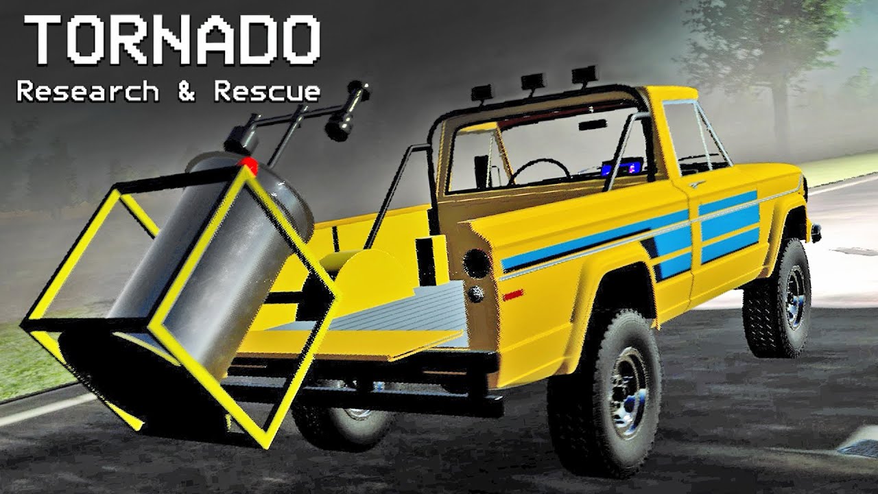 NEW Storm Chasing Game! | Tornado: Research and Rescue