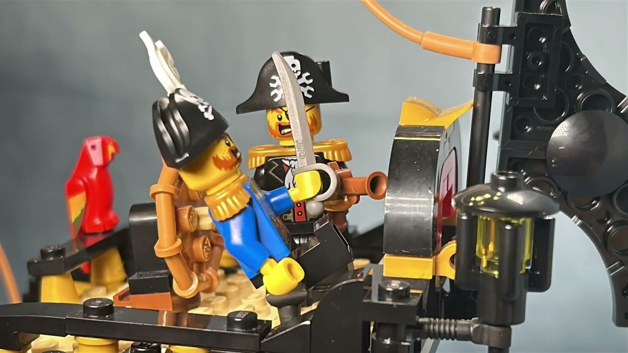 Revenge, riches and rum, A Lego pirate stop motion