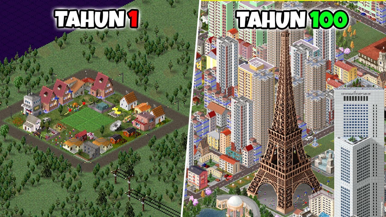 Gua Membangun Kota Selama 100 Tahun di Game TheoTown