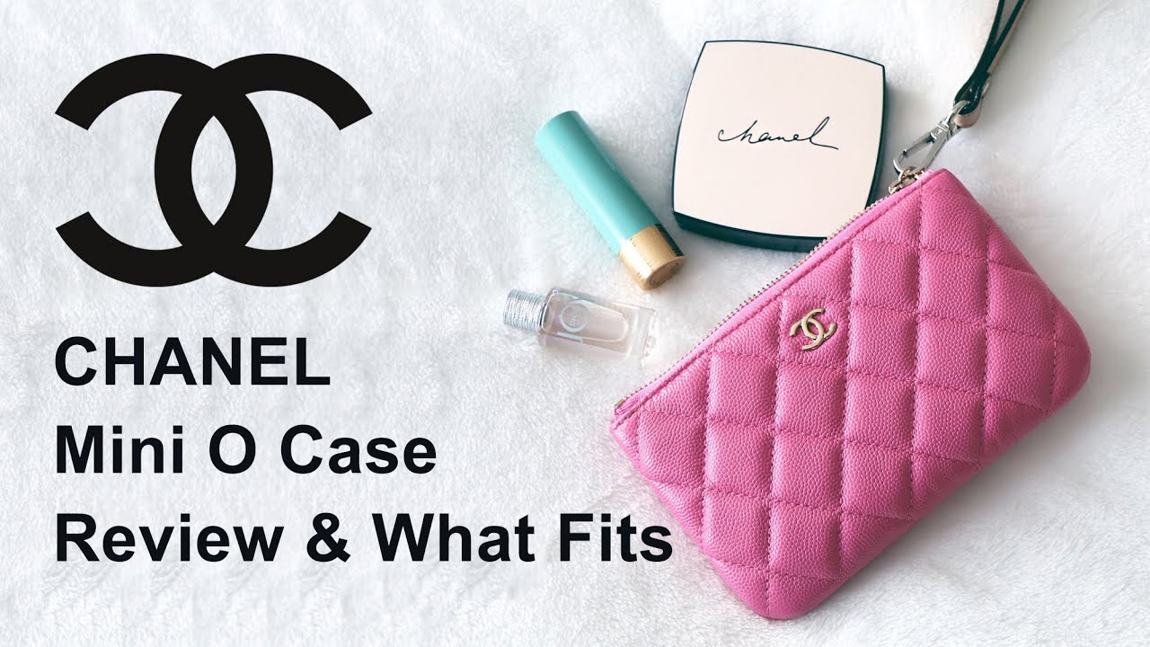 Chanel Classic Mini Pouch | Chanel Mini O Case | Chanel Pouch| Review and What Fits