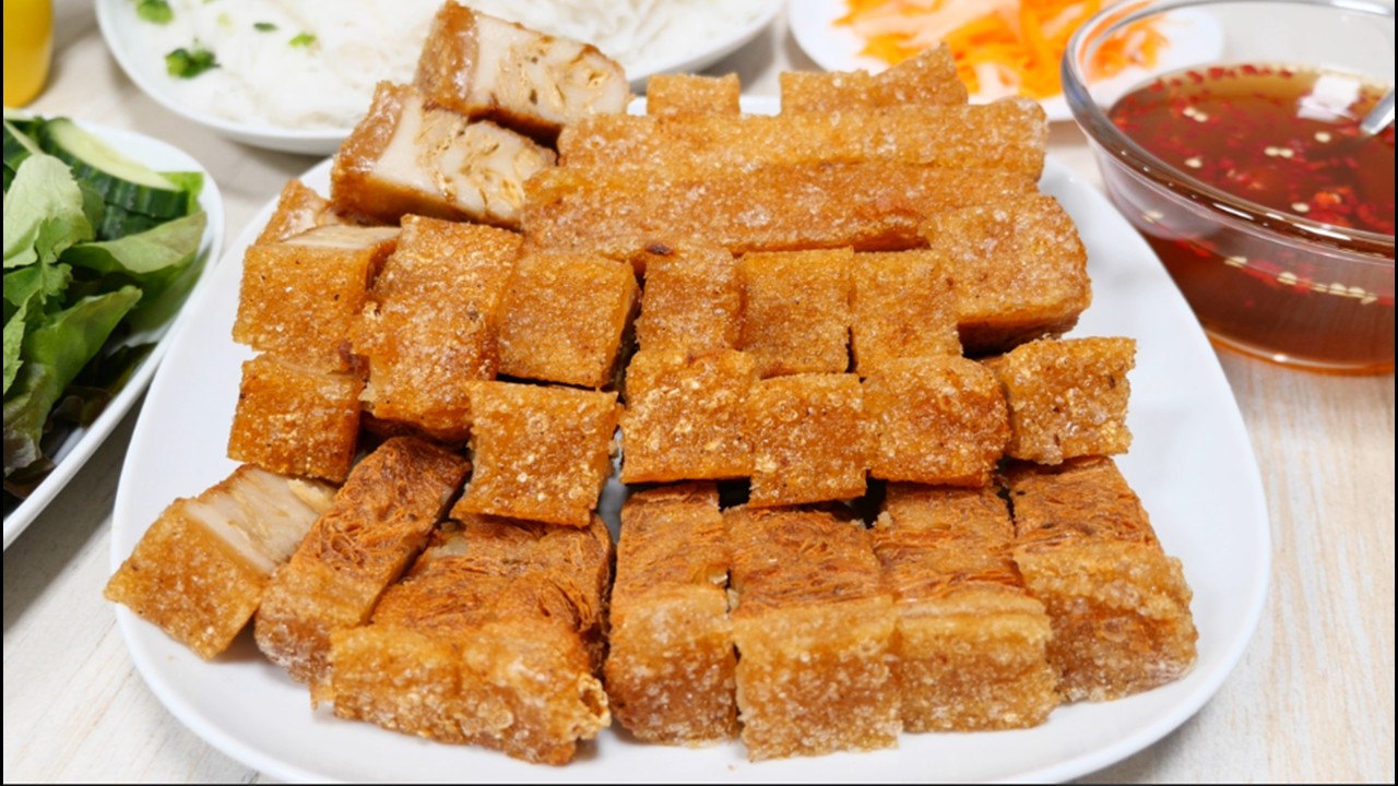 HEO QUAY CHAY DA GIÒN - Món Chay NGON NHƯ THẬT, Cách làm Thịt Quay Chay by Vanh Khuyen
