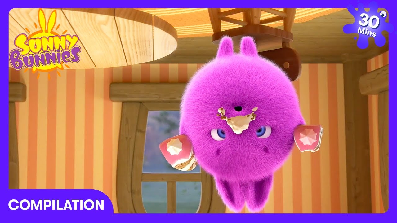 Sunny Bunnies - Funny Upside Down Adventure | Kids Cartoons | WildBrain Tiny Toon Town