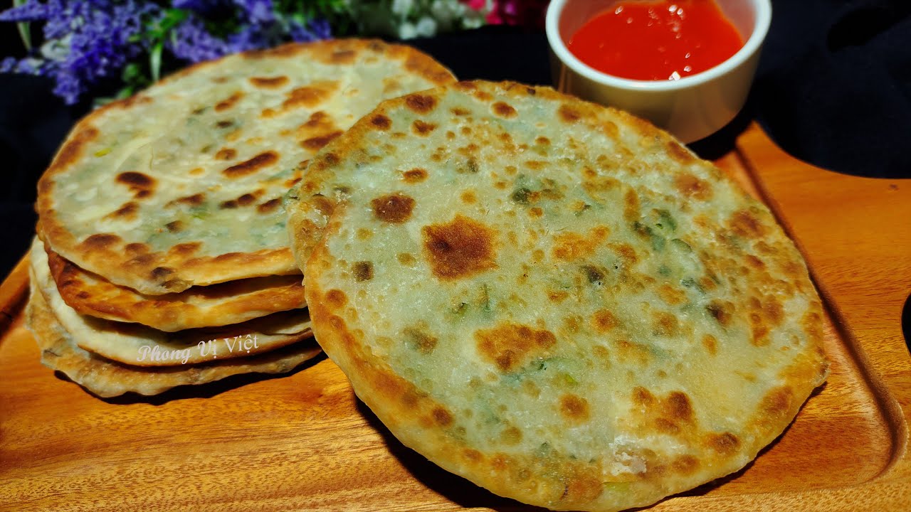 BÁNH LÀM TỪ BỘT MÌ-CÁCH LÀM BÁNH HÀNH ĐƠN GIẢN TẠI NHÀ
