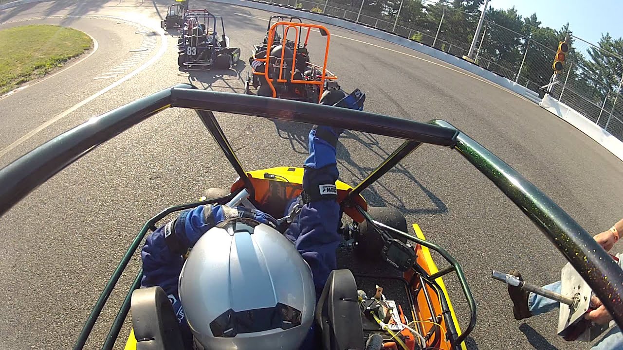 first major champ kart crash
