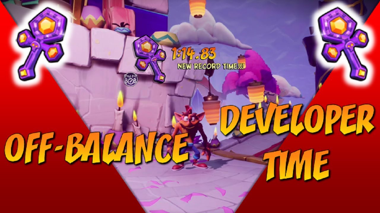 Off-Balance (1:14.83) - Crash Bandicoot 4 Developer Time Trials