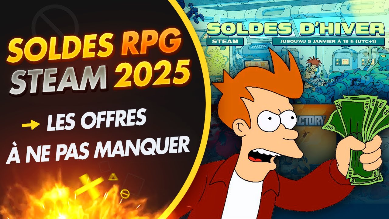 Les Soldes RPG à ne pas manquer avant le 5 janvier 2026 ❄️