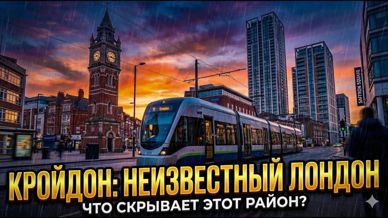 САМЫЙ ДЕШЕВЫЙ РАЙОН ЛОНДОНА - СМОТРИМ КРОЙДОН - ЮГ ЛОНДОНА ГДЕ ЛУЧШЕ НЕ ЖИТЬ!