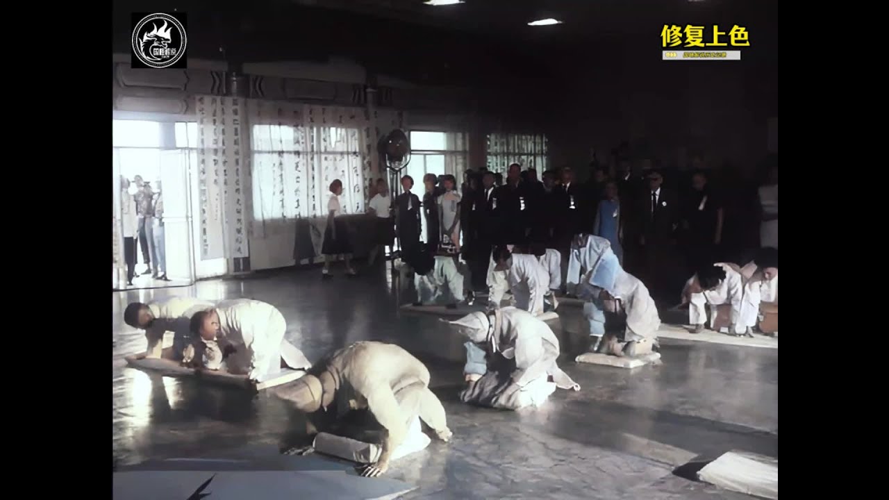 1965年陈诚葬礼现场影像：万人送葬，全台北肃立默哀