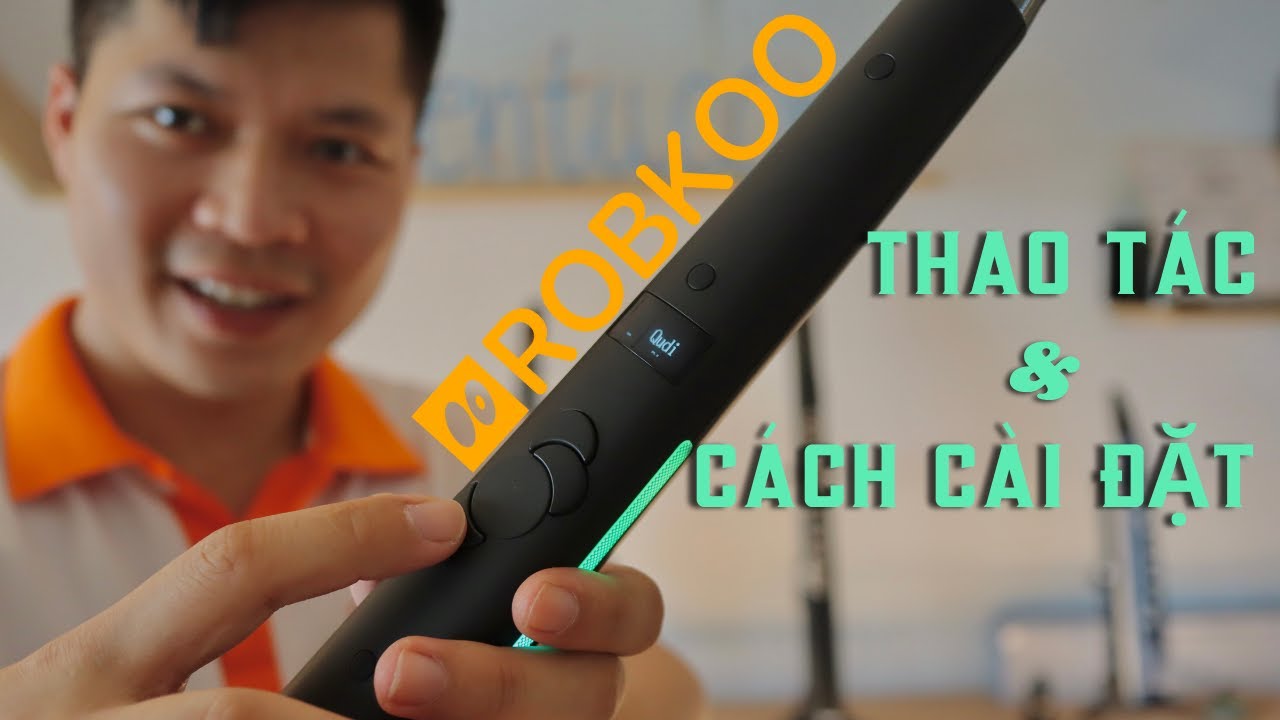 ROBKOO R1 - Các Thao Tác & Cách Cài Đặt | Sáo Kèn Điện Tử