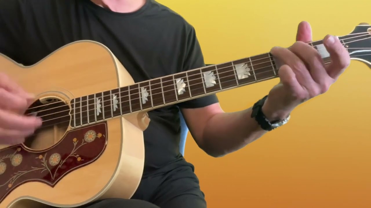 Eagles “Tequila Sunrise” - Easy Guitar Lesson