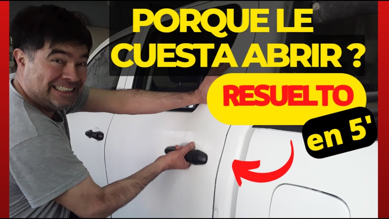Porque La Puerta de Mi Auto No Abre,no cierra, entra viento,agua.Cambio los bujes pernos o burletes?