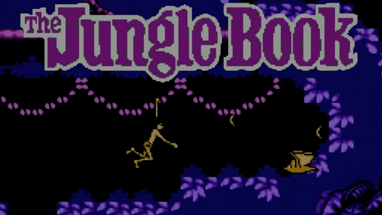 Disney's The Jungle Book (NES - Dendy - Famicom - 8 bit) - Маугли на Денди - прохождение на Hard