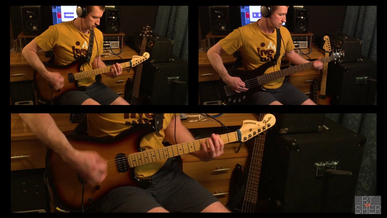 DIALECTIC CHAOS (by MEGADETH) + BACK TRACK WITH TAB (ALL GUITAR COVER)